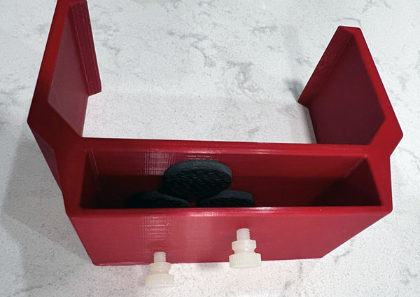 s50 Battery Holder with clamp screws